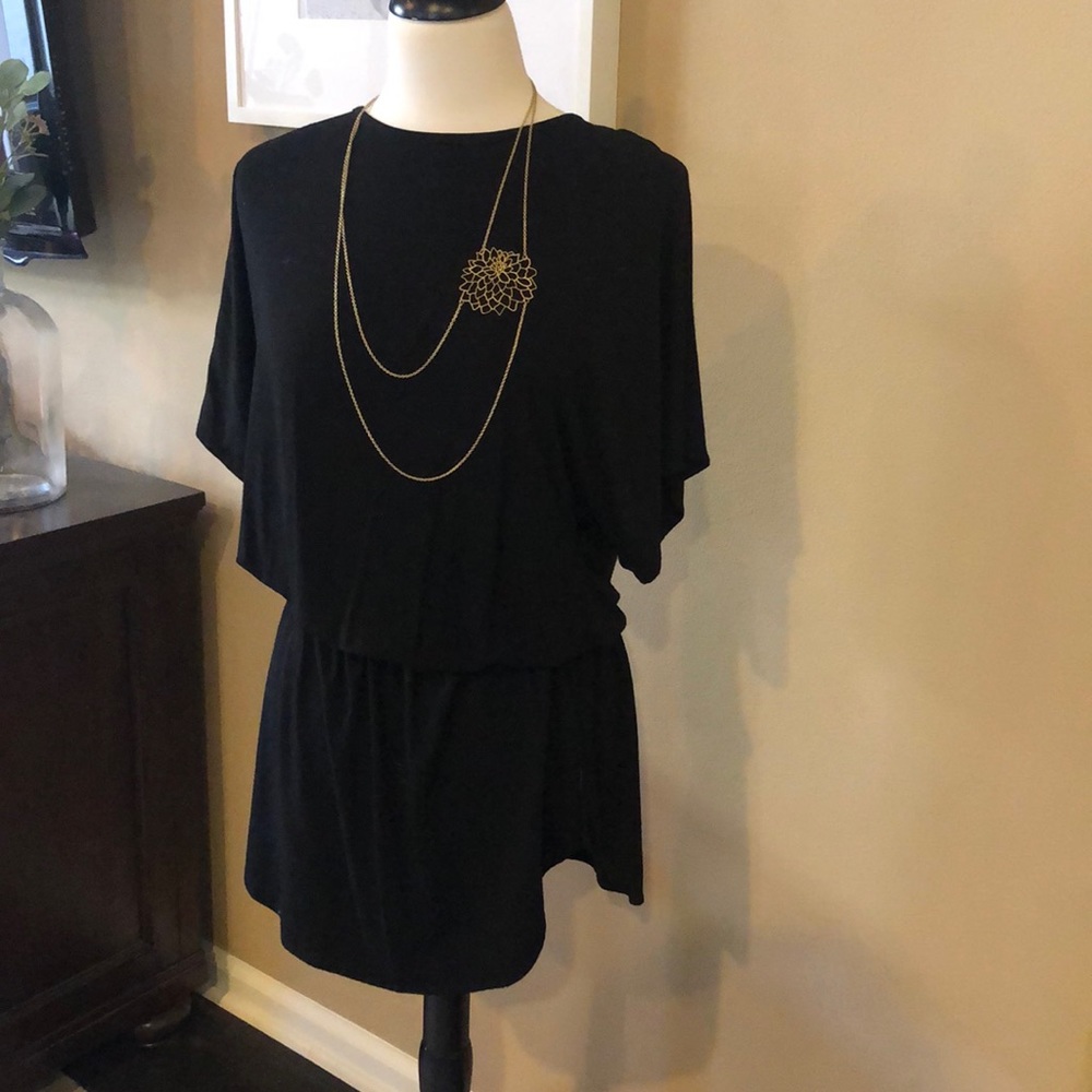 Fluxus black tunic dress